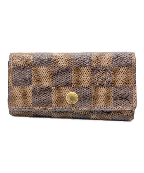 LOUIS VUITTON（ルイ ヴィトン）LOUIS VUITTON (ルイ ヴィトン) キーケース ミュルティクレ4 ブラウンの古着・服飾アイテム