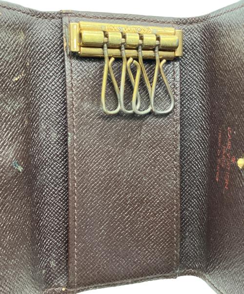 LOUIS VUITTON（ルイ ヴィトン）LOUIS VUITTON (ルイ ヴィトン) キーケース ミュルティクレ4 ブラウンの古着・服飾アイテム