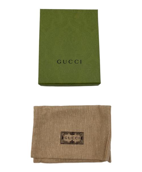GUCCI（グッチ）GUCCI (グッチ) カードケース　ホースビット ブラックの古着・服飾アイテム