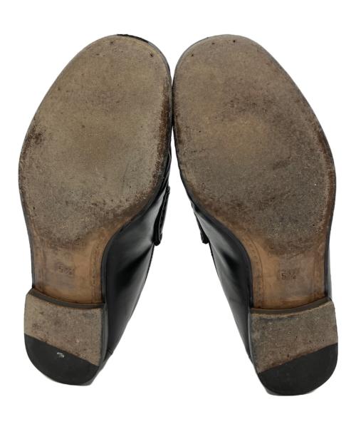 GUCCI（グッチ）GUCCI (グッチ) ホースビットローファー ブラック サイズ:SIZE 5 1/2の古着・服飾アイテム