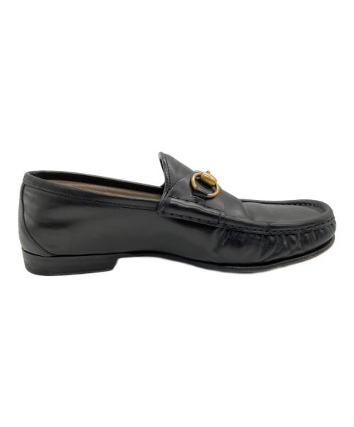 GUCCI（グッチ）GUCCI (グッチ) ホースビットローファー ブラック サイズ:SIZE 5 1/2の古着・服飾アイテム