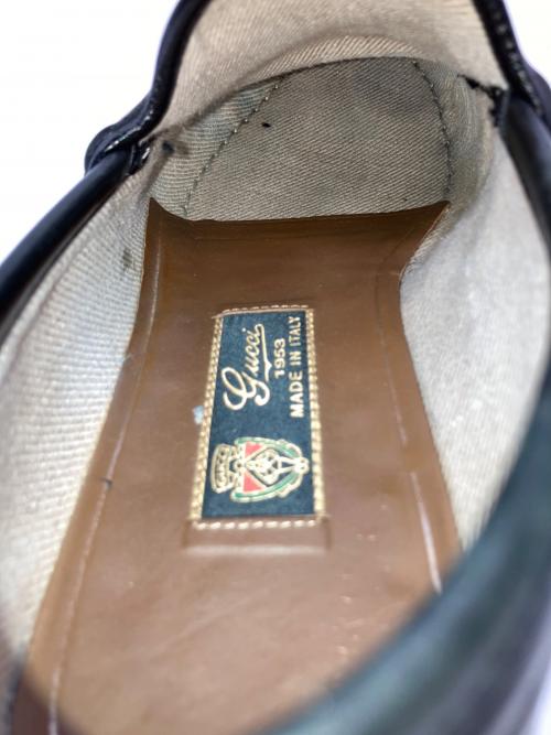 GUCCI（グッチ）GUCCI (グッチ) ホースビットローファー ブラック サイズ:SIZE 5 1/2の古着・服飾アイテム