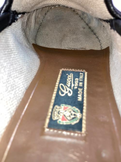 GUCCI（グッチ）GUCCI (グッチ) ホースビットローファー ブラック サイズ:SIZE 5 1/2の古着・服飾アイテム
