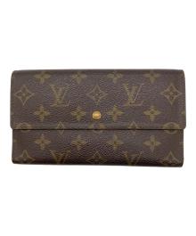 LOUIS VUITTON（ルイ ヴィトン）の古着「ポルトトレゾール インターナショナル」｜ブラウン