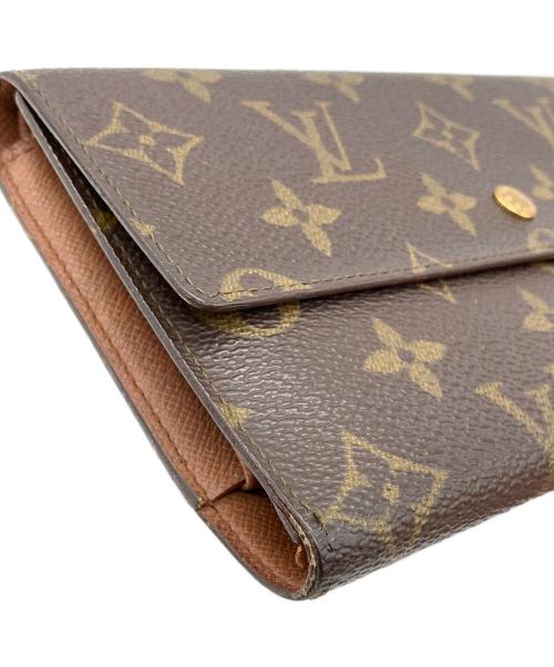 LOUIS VUITTON（ルイ ヴィトン）LOUIS VUITTON (ルイ ヴィトン) ポルトトレゾール インターナショナル ブラウンの古着・服飾アイテム