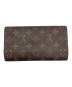 LOUIS VUITTON (ルイ ヴィトン) ポルトトレゾール インターナショナル ブラウン：15000円