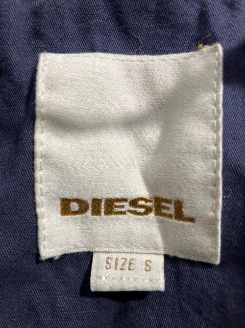 DIESEL（ディーゼル）DIESEL (ディーゼル) ラムレザージャケット ブラック サイズ:Sの古着・服飾アイテム