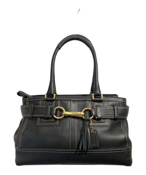 COACH（コーチ）COACH (コーチ) ハンドバッグ ブラックの古着・服飾アイテム