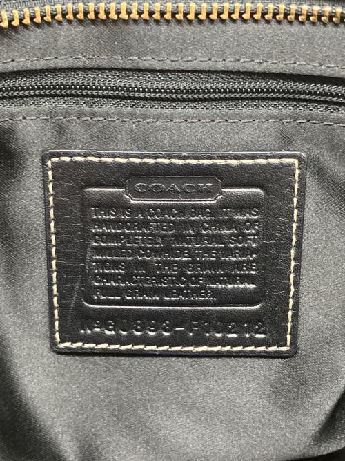 COACH（コーチ）COACH (コーチ) ハンドバッグ ブラックの古着・服飾アイテム