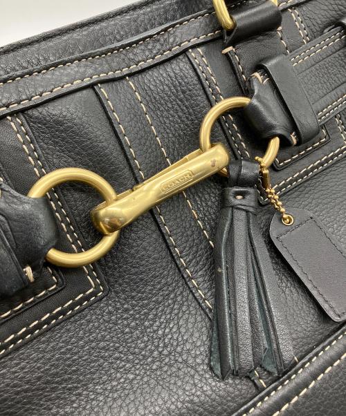 COACH（コーチ）COACH (コーチ) ハンドバッグ ブラックの古着・服飾アイテム