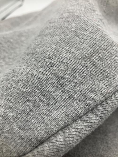 adidas（アディダス）adidas (アディダス) 刺繍ロゴラグランスウェット グレー サイズ:Lの古着・服飾アイテム