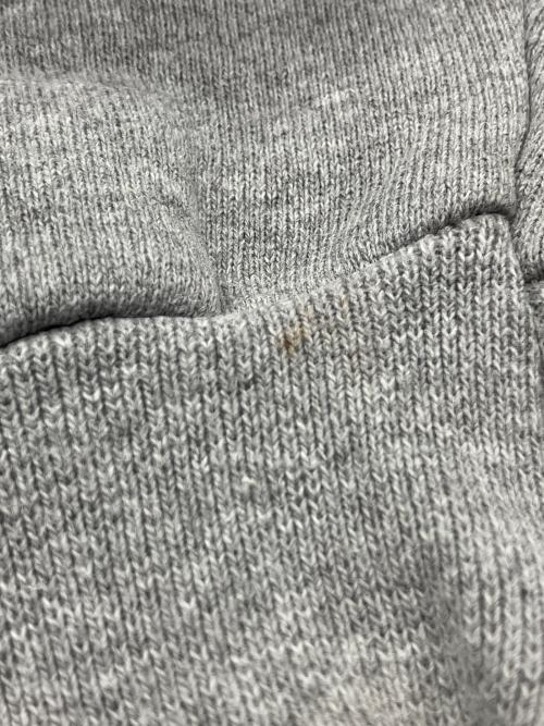 adidas（アディダス）adidas (アディダス) 刺繍ロゴラグランスウェット グレー サイズ:Lの古着・服飾アイテム
