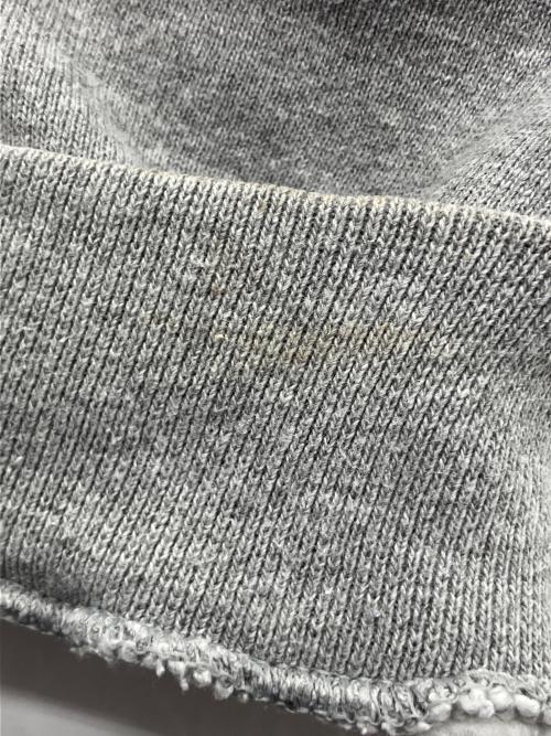 adidas（アディダス）adidas (アディダス) 刺繍ロゴラグランスウェット グレー サイズ:Lの古着・服飾アイテム