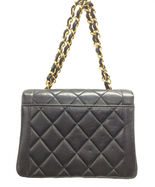 CHANEL（シャネル）CHANEL (シャネル) チェーンハンドバッグ ブラック 3373631の古着・服飾アイテム