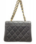 CHANEL (シャネル) チェーンハンドバッグ ブラック 3373631：178000円