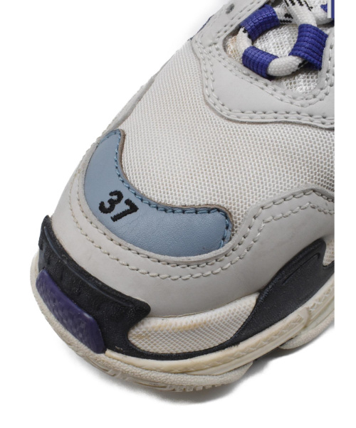 BALENCIAGA（バレンシアガ）BALENCIAGA (バレンシアガ) TRIPLE S/346/スニーカー ホワイト サイズ:24.5 TRIPLE S/346の古着・服飾アイテム