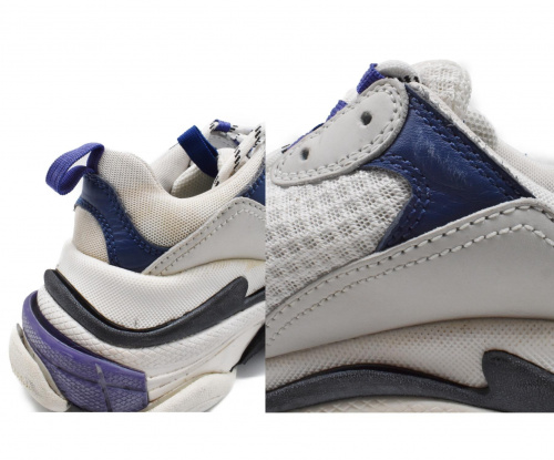 BALENCIAGA（バレンシアガ）BALENCIAGA (バレンシアガ) TRIPLE S/346/スニーカー ホワイト サイズ:24.5 TRIPLE S/346の古着・服飾アイテム