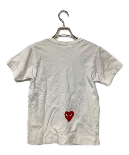 PLAY COMME des GARCONS（プレイコムデギャルソン）PLAY COMME des GARCONS (プレイ コムデギャルソン) NIKE (ナイキ) プリントTシャツ ホワイト サイズ:Sの古着・服飾アイテム