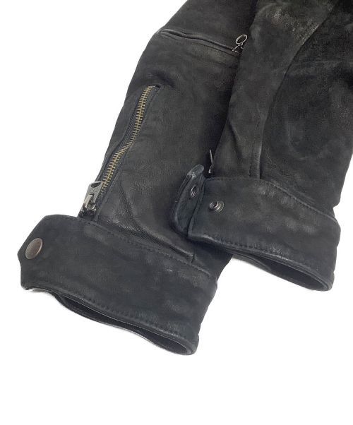 glamb（グラム）glamb (グラム) Durden leather JKT ブラック サイズ:2の古着・服飾アイテム