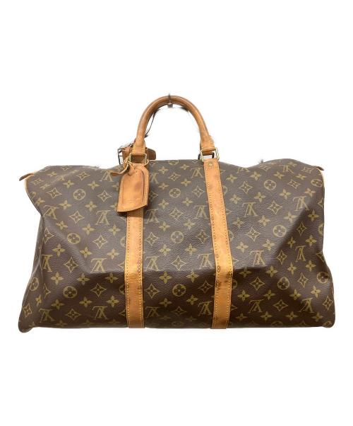 LOUIS VUITTON（ルイ ヴィトン）LOUIS VUITTON (ルイ ヴィトン) トラベルバッグ ブラウンの古着・服飾アイテム