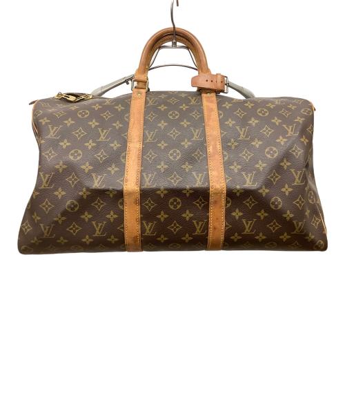 LOUIS VUITTON（ルイ ヴィトン）LOUIS VUITTON (ルイ ヴィトン) トラベルバッグ ブラウンの古着・服飾アイテム