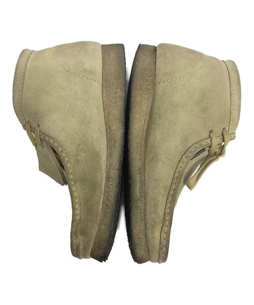 CLARKS（クラークス）CLARKS (クラークス) ワラビーブーツ ベージュ サイズ:26.5cmの古着・服飾アイテム