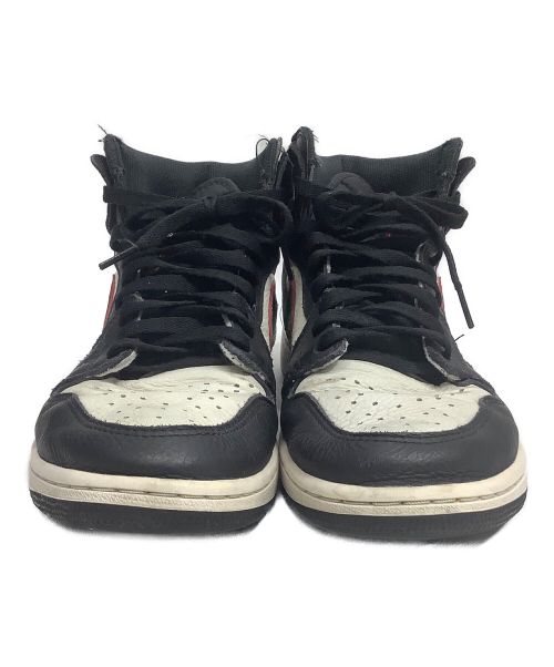 NIKE（ナイキ）NIKE (ナイキ) ハイカットスニーカー ホワイト×ブラック×グリーン サイズ:28cmの古着・服飾アイテム