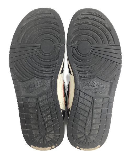 NIKE（ナイキ）NIKE (ナイキ) ハイカットスニーカー ホワイト×ブラック×グリーン サイズ:28cmの古着・服飾アイテム