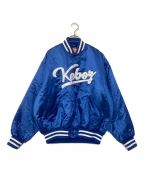 KEBOZケボズ）の古着「スタジャン」｜ブルー