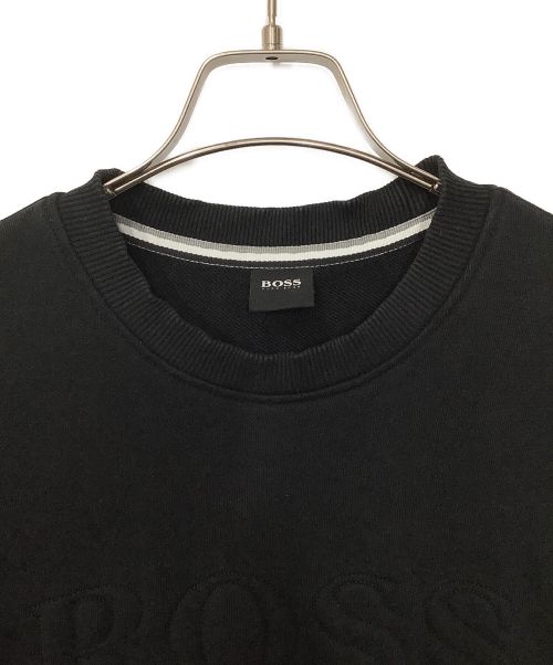 HUGO BOSS（ヒューゴ ボス）HUGO BOSS (ヒューゴ ボス) スウェット ブラック サイズ:Mの古着・服飾アイテム