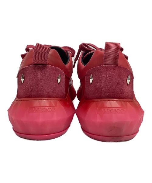 JIMMY CHOO（ジミーチュウ）JIMMY CHOO (ジミーチュウ) スニーカー レッド サイズ:41の古着・服飾アイテム