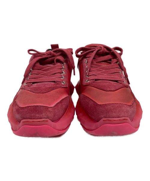 JIMMY CHOO（ジミーチュウ）JIMMY CHOO (ジミーチュウ) スニーカー レッド サイズ:41の古着・服飾アイテム