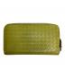 BOTTEGA VENETA (ボッテガベネタ) ラウンドファスナー長財布 イエロー：4000円