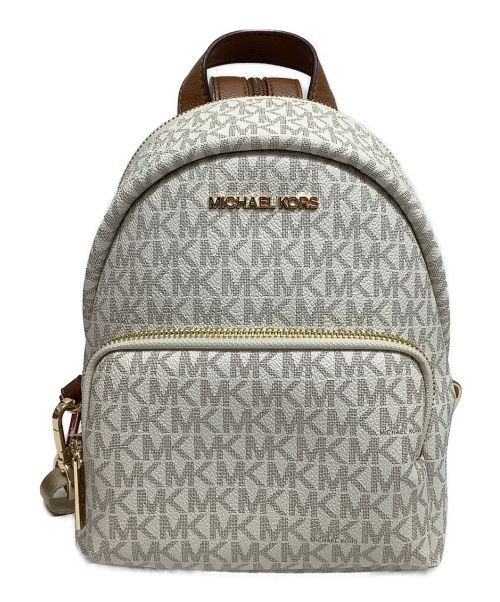 MICHAEL KORS（マイケル・コース）MICHAEL KORS (マイケルコース) ミニリュック ホワイトの古着・服飾アイテム