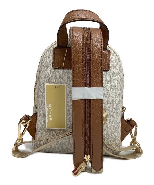 MICHAEL KORS（マイケル・コース）MICHAEL KORS (マイケルコース) ミニリュック ホワイトの古着・服飾アイテム