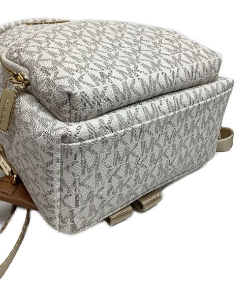 MICHAEL KORS（マイケル・コース）MICHAEL KORS (マイケルコース) ミニリュック ホワイトの古着・服飾アイテム