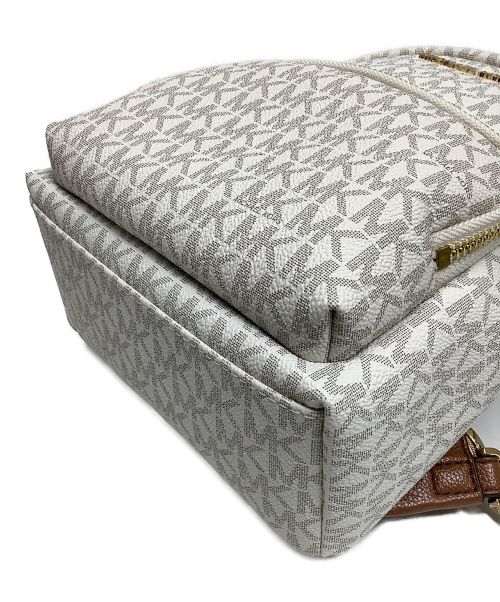 MICHAEL KORS（マイケル・コース）MICHAEL KORS (マイケルコース) ミニリュック ホワイトの古着・服飾アイテム