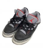 NIKEナイキ）の古着「スニーカー」｜BLACK/FIRE RED-CEMEN