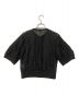 CLANE (クラネ) ヴィンテージレースミニパフカーディガン ブラック サイズ:2：8000円