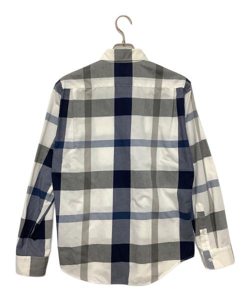 BLACK LABEL CRESTBRIDGE（ブラックレーベル クレストブリッジ）BLACK LABEL CRESTBRIDGE (ブラックレーベル クレストブリッジ) チェックシャツ ネイビー サイズ:Mの古着・服飾アイテム
