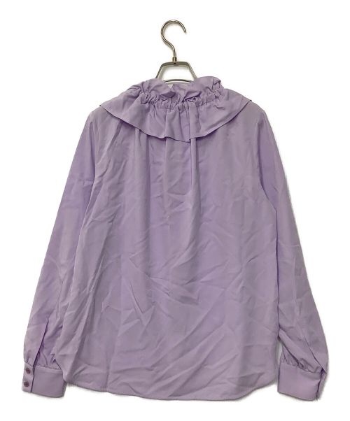 AEWEN MATOPH（イウエン マトフ）AEWEN MATOPH (イウエン マトフ) Rギャザーリボンブラウス パープル サイズ:-の古着・服飾アイテム