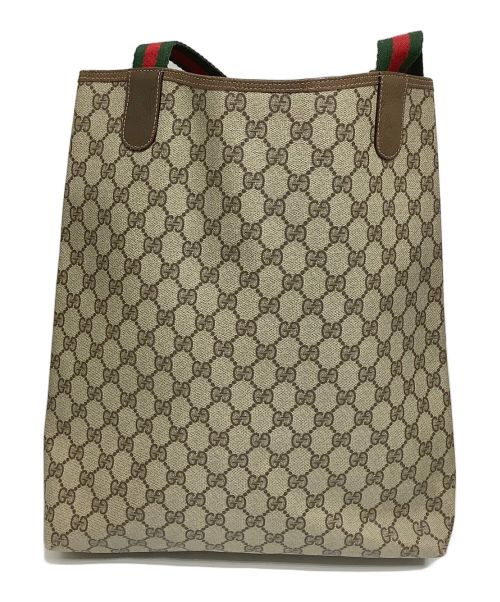 GUCCI（グッチ）GUCCI (グッチ) トートバッグ ベージュの古着・服飾アイテム