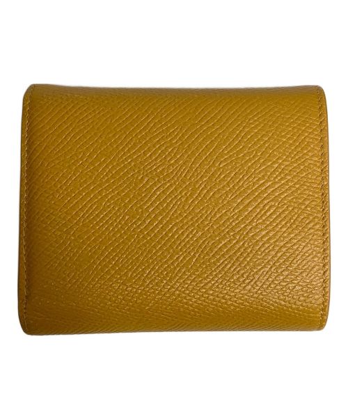 CELINE（セリーヌ）CELINE (セリーヌ) 3つ折り財布 オレンジの古着・服飾アイテム