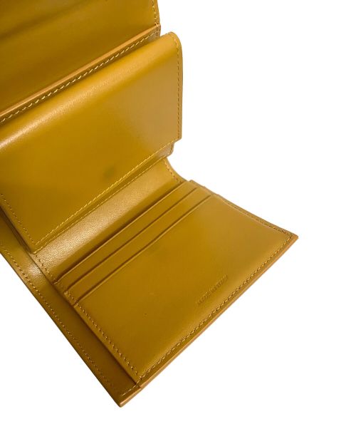 CELINE（セリーヌ）CELINE (セリーヌ) 3つ折り財布 オレンジの古着・服飾アイテム