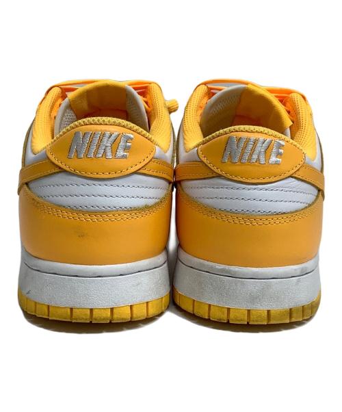 NIKE（ナイキ）NIKE (ナイキ) WMNS DUNK LOW ホワイト×イエロー サイズ:27cmの古着・服飾アイテム
