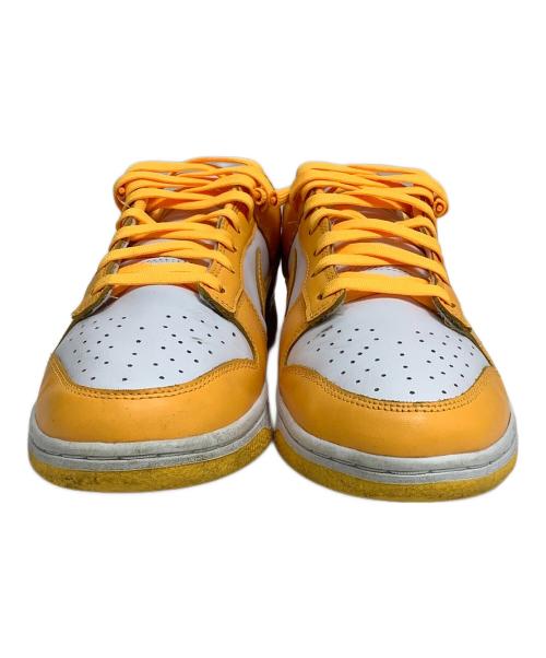 NIKE（ナイキ）NIKE (ナイキ) WMNS DUNK LOW ホワイト×イエロー サイズ:27cmの古着・服飾アイテム