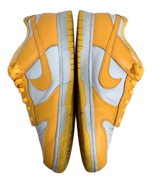 NIKE（ナイキ）NIKE (ナイキ) WMNS DUNK LOW ホワイト×イエロー サイズ:27cmの古着・服飾アイテム