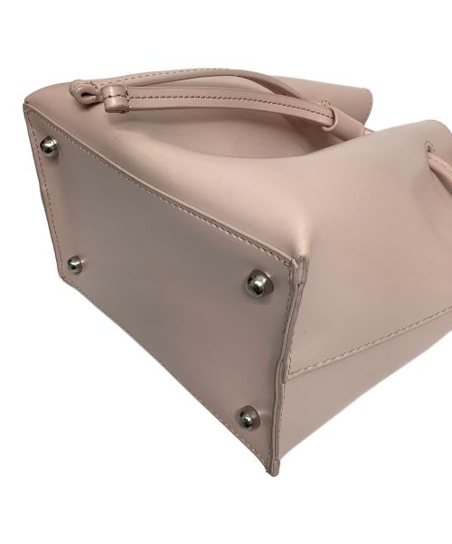 YAHKI（ヤーキ）YAHKI (ヤーキ) ミニ巾着ショルダーバッグ ピンクの古着・服飾アイテム