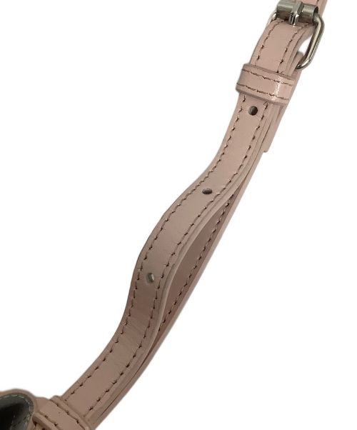 YAHKI（ヤーキ）YAHKI (ヤーキ) ミニ巾着ショルダーバッグ ピンクの古着・服飾アイテム