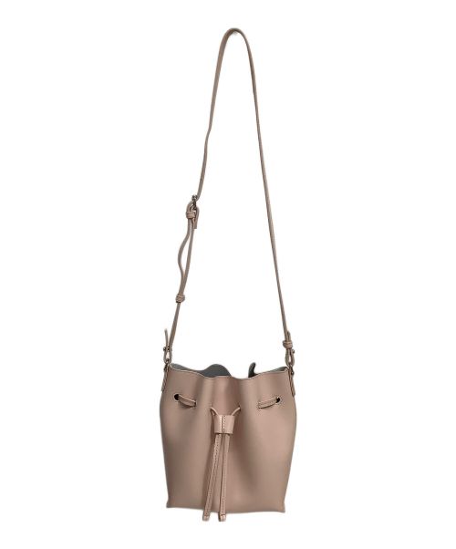 YAHKI（ヤーキ）YAHKI (ヤーキ) ミニ巾着ショルダーバッグ ピンクの古着・服飾アイテム